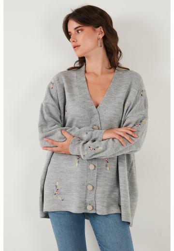 Длинный кардиган