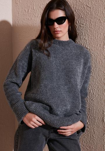 Длинный пуловер