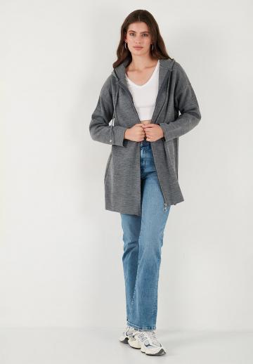Длинный кардиган