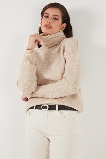 Длинный пуловер