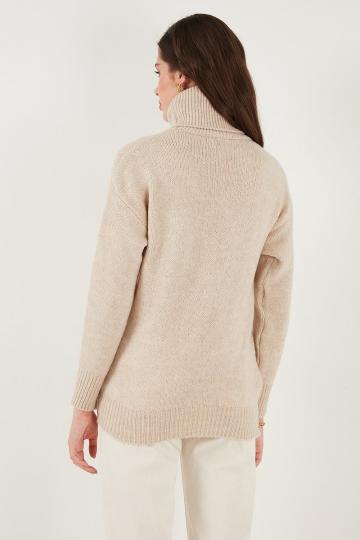 Длинный пуловер