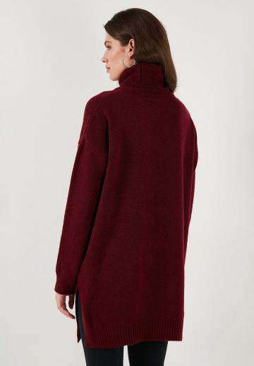 Длинный пуловер