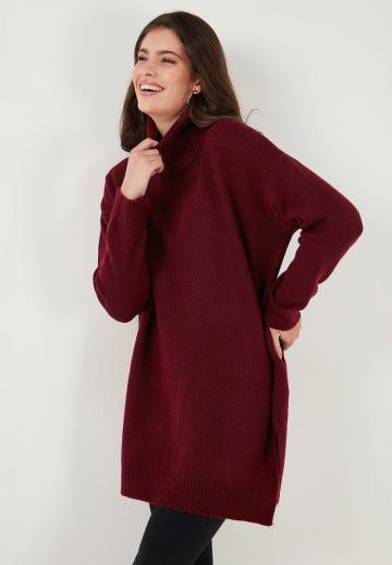 Длинный пуловер
