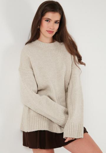 Длинный пуловер