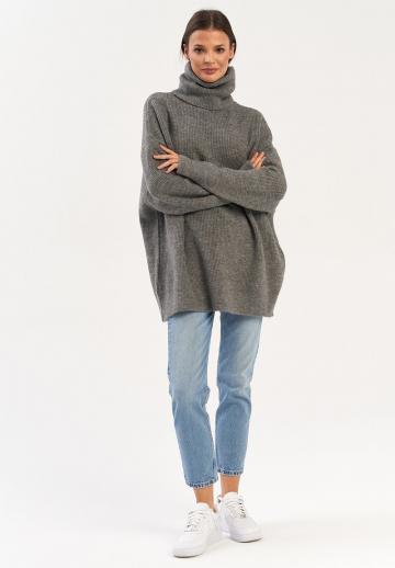 Длинный пуловер