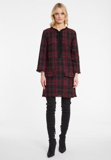 Вязаное платье