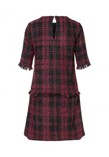 Вязаное платье