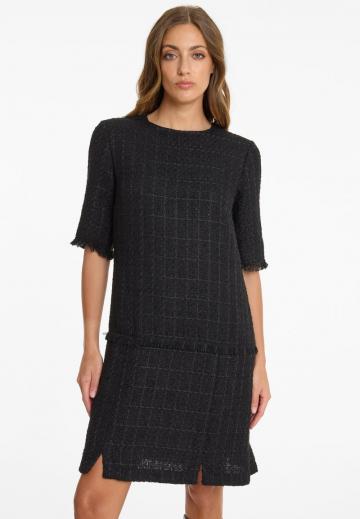 Вязаное платье