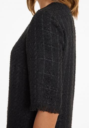 Вязаное платье