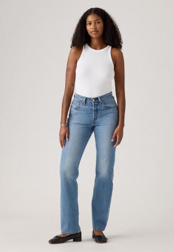 Прямые джинсы