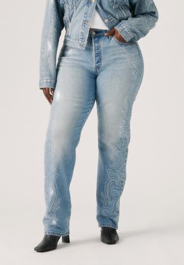 Прямые джинсы