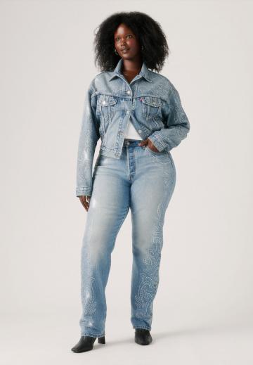 Прямые джинсы