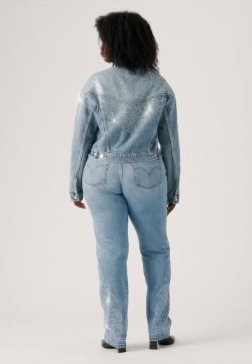 Прямые джинсы