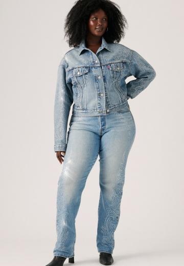 Прямые джинсы