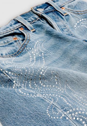 Прямые джинсы