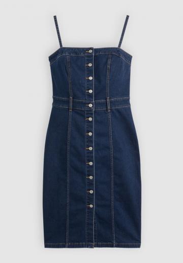 Джинсовое платье