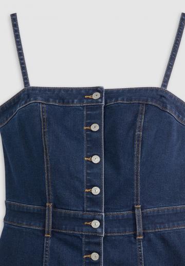 Джинсовое платье