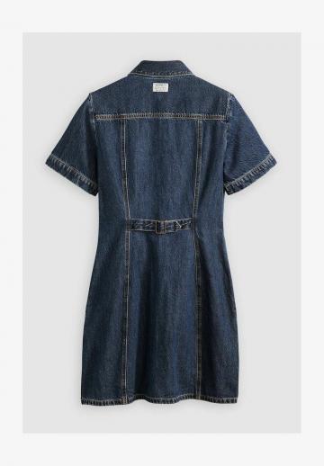 Джинсовое платье