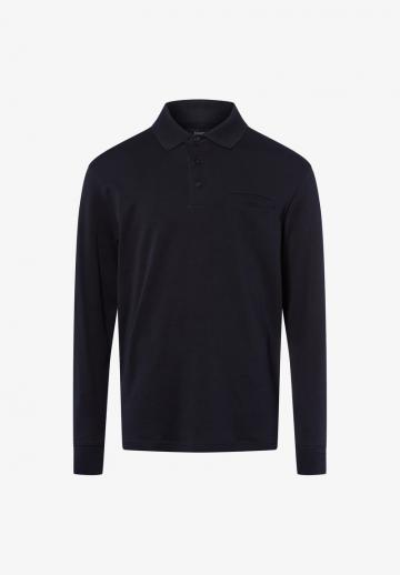 Поло с длинным рукавом