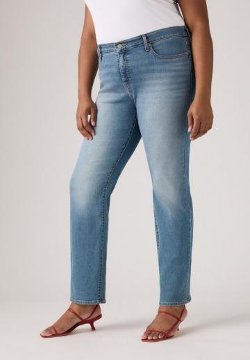 Прямые джинсы