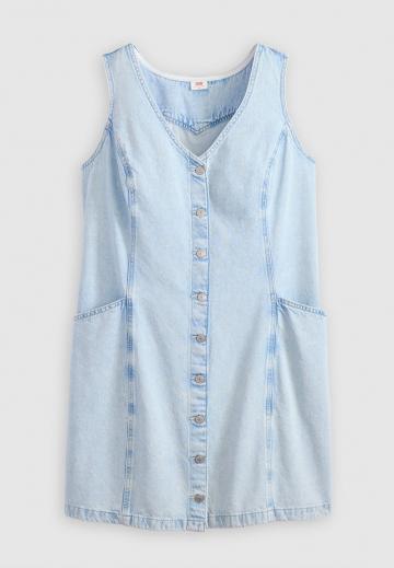 Джинсовое платье