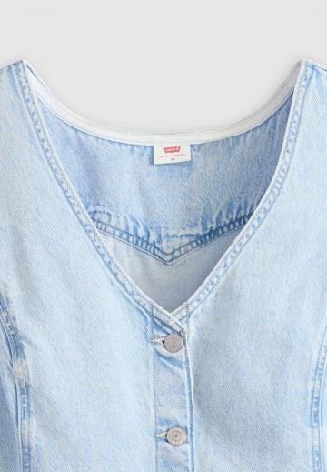 Джинсовое платье