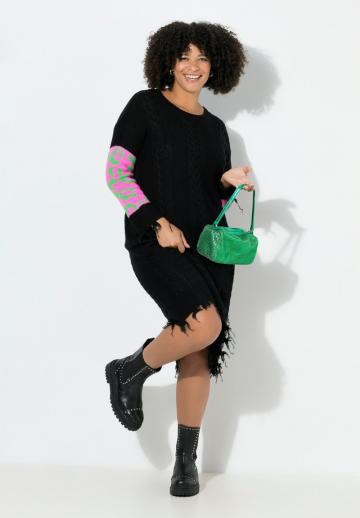 Вязаное платье