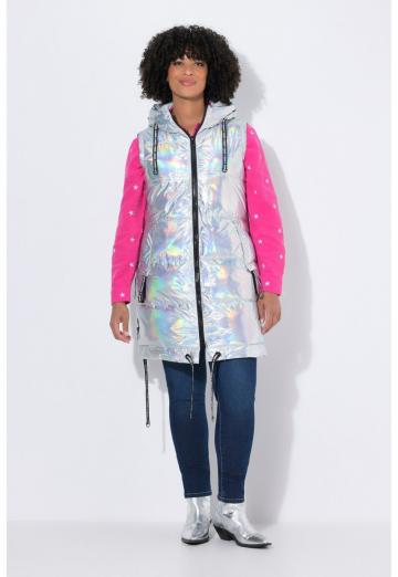 Длинный жилет