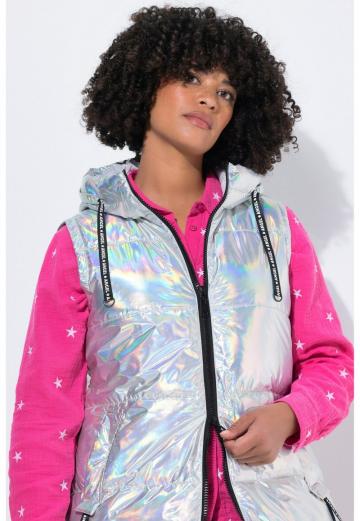 Длинный жилет