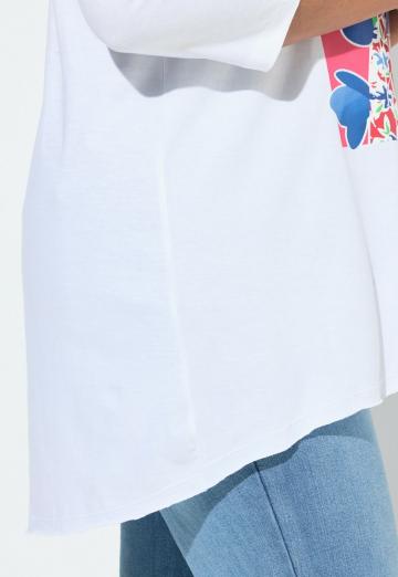 Майка с рукавом три четверти