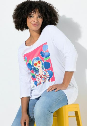 Майка с рукавом три четверти