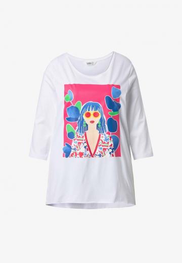 Майка с рукавом три четверти