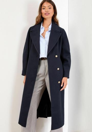 Шерстяное пальто