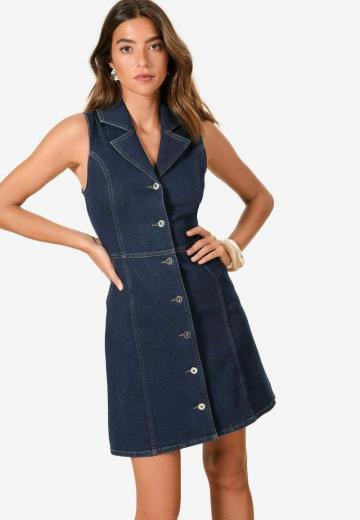 Джинсовая жилетка