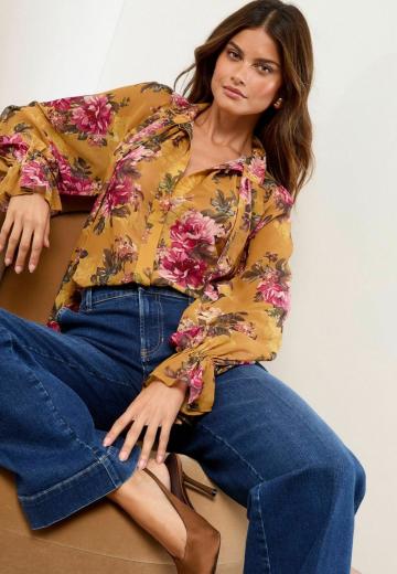 Шифоновая блузка