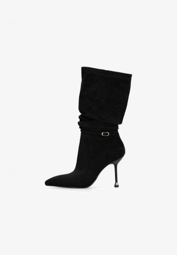 Полусапожки на высоком каблуке