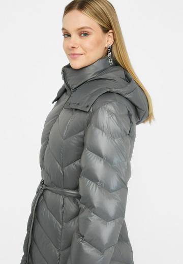 Пуховое пальто