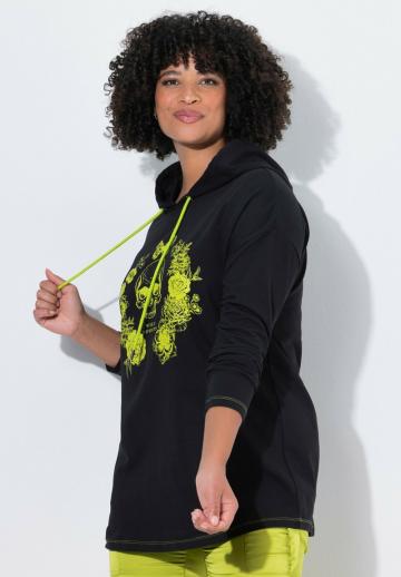 Пуловер с капюшоном