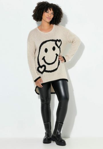 Длинный пуловер