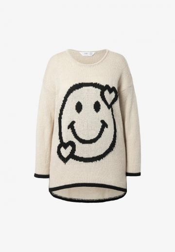 Длинный пуловер