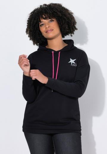 Пуловер с капюшоном