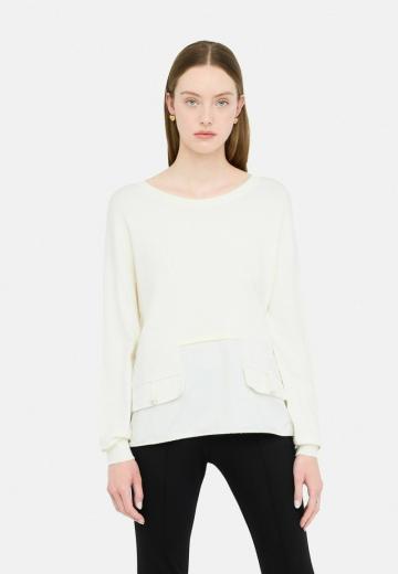 Длинный пуловер