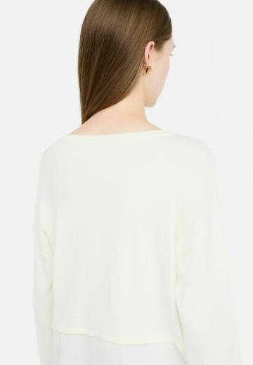 Длинный пуловер