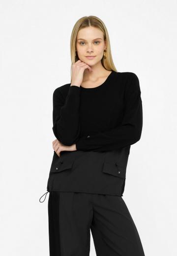 Длинный пуловер