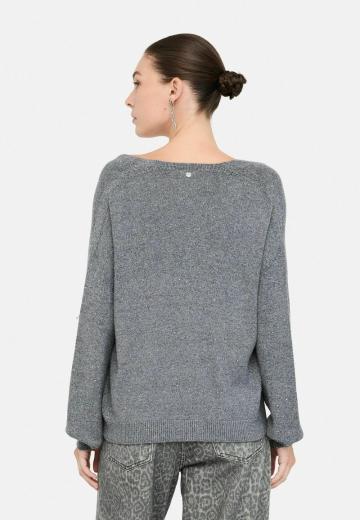 Длинный пуловер