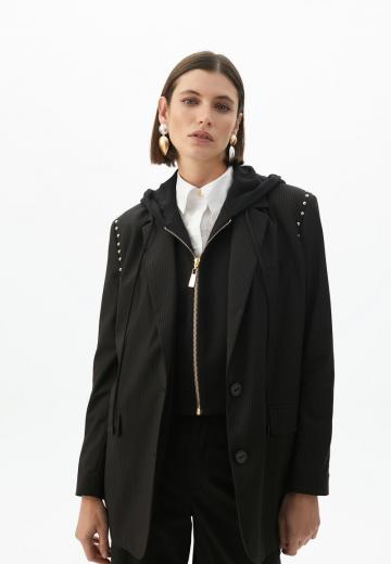 Длинный блейзер