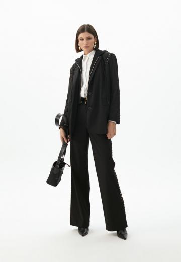 Длинный блейзер