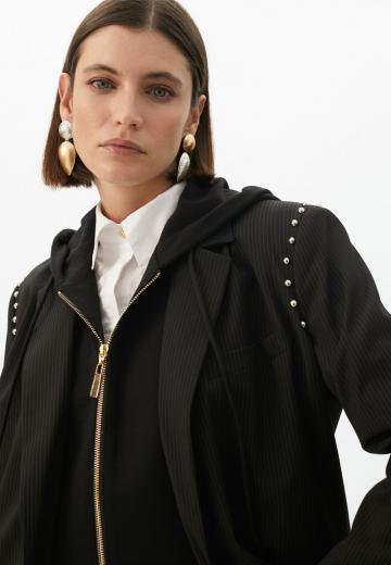 Длинный блейзер