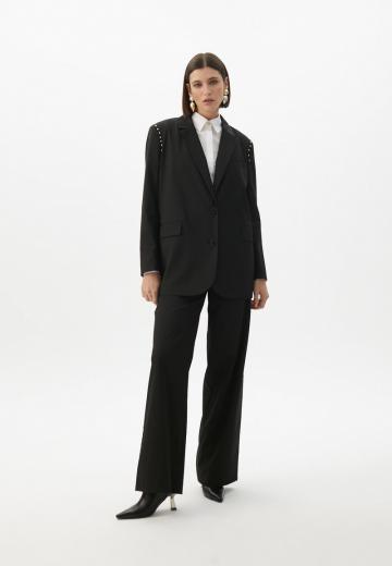 Длинный блейзер