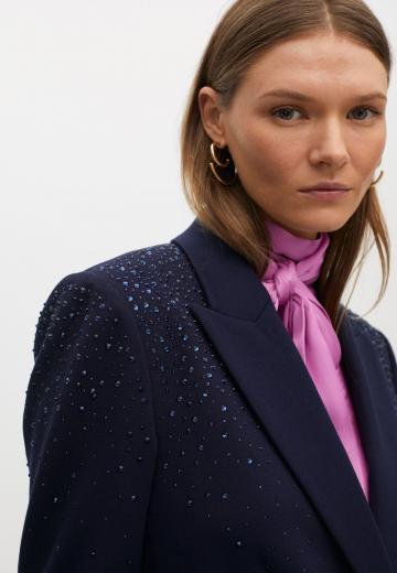 Длинный блейзер